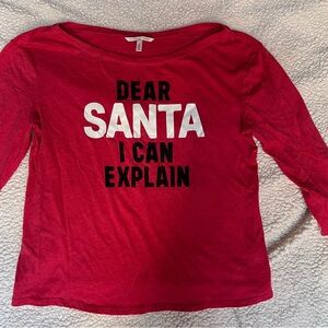 Victoria's Secret Santa I Can Explain Top
